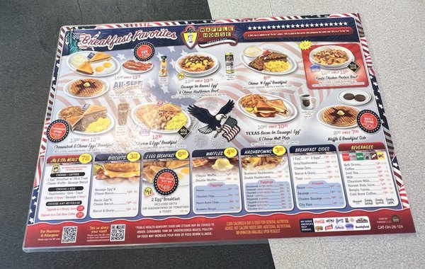 Menu photo 2 Waffle House Sharonville, OH
