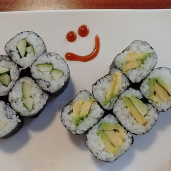 Ginza Sushi - Personal touch from the owner on our order. Super fresh avocado roll and crunchy cucumber roll. - Sushi Bars Near Me - Honolulu, Hawaii Ginza Sushi - Personal touch from the owner on our order. Super fresh avocado roll and crunchy cucumber roll. - Sushi Bars Near Me - Honolulu, Hawaii