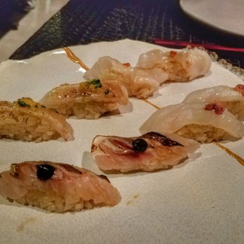 Robin - A selection of nigiri - Sushi Bars Near Me - San Francisco, California Robin - A selection of nigiri - Sushi Bars Near Me - San Francisco, California
