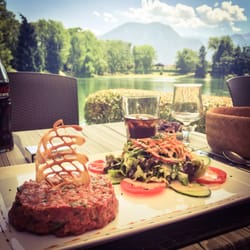 L'Auberge des Lacs - Tartare de bœuf basilic et parmesan !