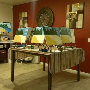 Mai Tai's and Monet - yay for group painting! - Art Classes Near Me Mai Tai's and Monet - yay for group painting! - Art Classes Near Me