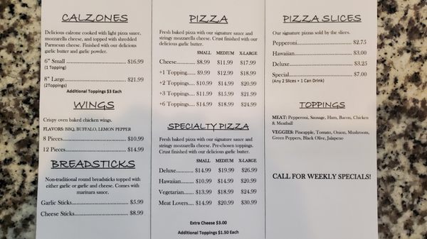 Menu photo 6 Pizza Crush Pomona, CA