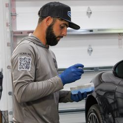 SWFL Marine And Auto Detailing - Ceramic Coating being Applied