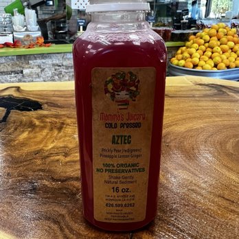 Mamma's Juicery - Aztec juice - Juice Bars & Smoothies Near Me - Monrovia, California Mamma's Juicery - Aztec juice - Juice Bars & Smoothies Near Me - Monrovia, California