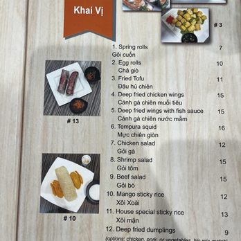 Pho & Grill - Appetizer menu - Vietnamese Near Me - San Dimas, California
