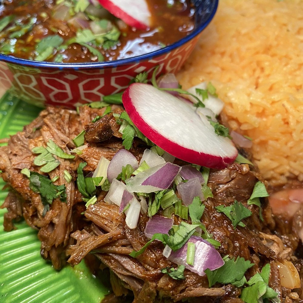 Mil Sabores - Birria Platter - Mexican Near Me - Bridgeport, Connecticut Mil Sabores - Birria Platter - Mexican Near Me - Bridgeport, Connecticut