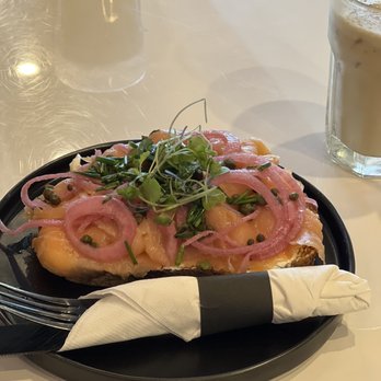 Presso Coffee - Salmon Toast - Coffee & Tea Near Me - Vancouver, Washington Presso Coffee - Salmon Toast - Coffee & Tea Near Me - Vancouver, Washington