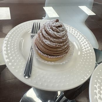 Chez Kobayashi Pastries - Chestnut pastry; Mont Blanc - Patisserie/Cake Shop Near Me - Houston, Texas