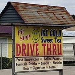The Pit Stop Express - Basically a drive-thru convience store including beer.