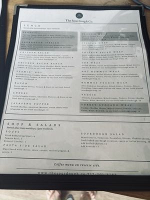 Menu photo 3 The Sourdough St. Petersburg, FL Menu photo 3 The Sourdough St. Petersburg, FL