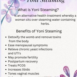 The Beautified Co - Yoni Steam Benefits