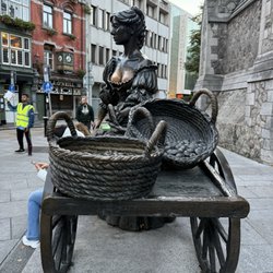 Molly Malone Statue - Side