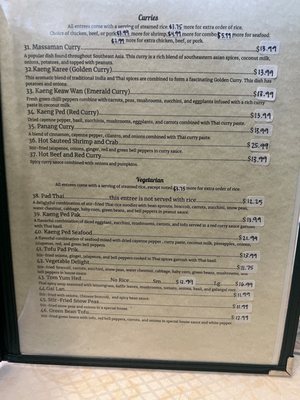 Menu photo 1 Emerald Thai Restaurant Lakeland, TN Menu photo 1 Emerald Thai Restaurant Lakeland, TN