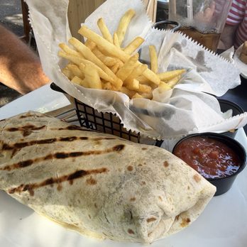Corner Cafe - Burrito with shrimp avocado and feta - Breakfast & Brunch Near Me - Newport, Rhode Island Corner Cafe - Burrito with shrimp avocado and feta - Breakfast & Brunch Near Me - Newport, Rhode Island