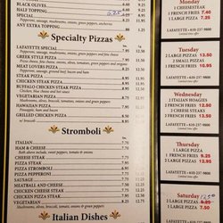 Lafayette Pizza