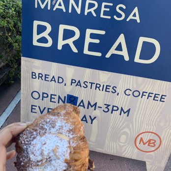 Manresa Bread - Almond Croissant - Bakeries Near Me - Los Gatos, California