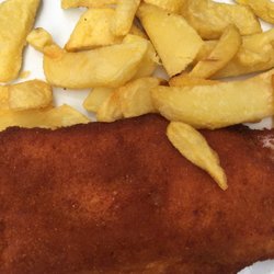 Sidrería Salero - Cachopín de pollo, jamón y queso