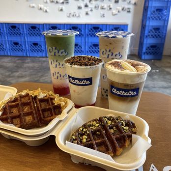 ChaChaCha - Drinks + croffles! - Desserts Near Me - Fremont, California ChaChaCha - Drinks + croffles! - Desserts Near Me - Fremont, California