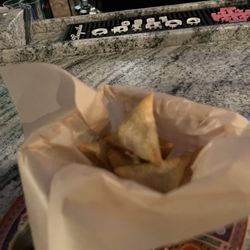 Curry wontons not puffs
