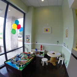 Cabo Dental - The train table in Cabo Dental's lobby is a kid magnet! But the wait in the lobby will be short!