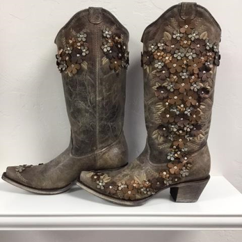 Chic Boutique and Spa - Leather Floral Boot - Skin Care Near Me - Tucson, Arizona