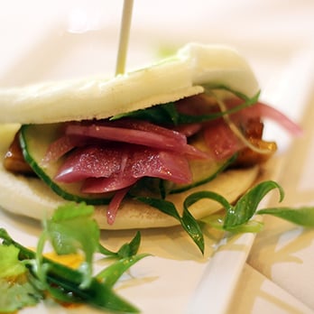 XIX Nineteen - Irvings Farm Pork Belly Fung Bun - Asian Fusion Near Me - St. Albert, Alberta XIX Nineteen - Irvings Farm Pork Belly Fung Bun - Asian Fusion Near Me - St. Albert, Alberta