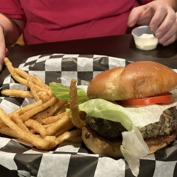 Vitale's Hideway - Cheeseburger with fries - Sandwiches Near Me - Worden, Illinois