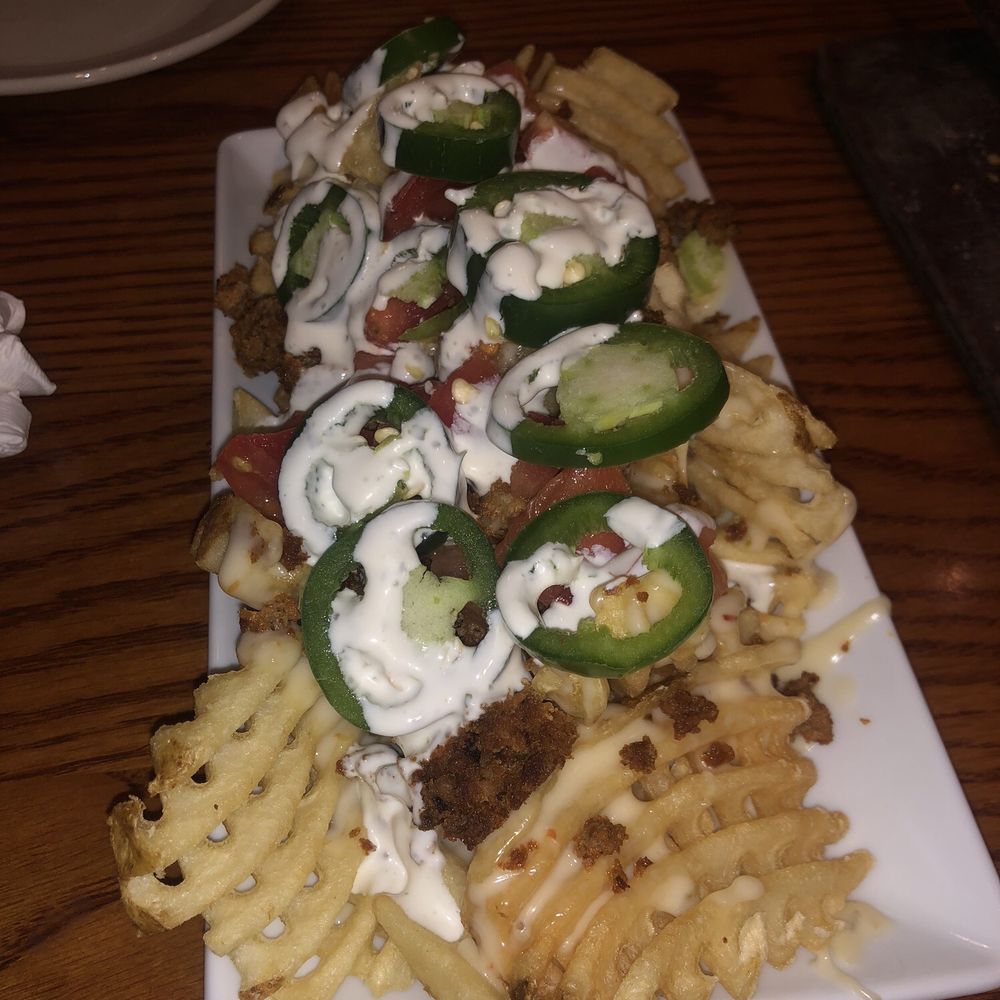 Blue Mountain Brewery - Loaded fries - Brewpubs Near Me - Afton, Virginia Blue Mountain Brewery - Loaded fries - Brewpubs Near Me - Afton, Virginia