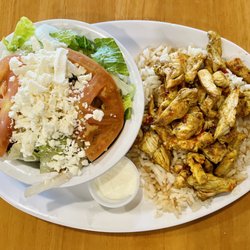 Dumar's Mediterranean Grill - Chicken Kabob Plate