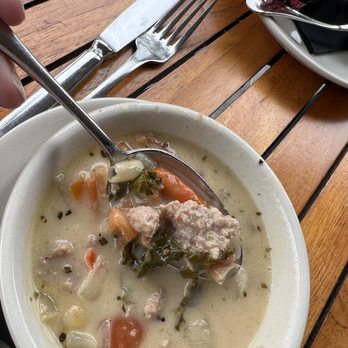 Midtown Table - White bean and Italian sausage soup - Italian Near Me - Jacksonville, Florida Midtown Table - White bean and Italian sausage soup - Italian Near Me - Jacksonville, Florida