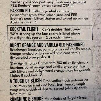 One Bourbon - Drink special menu - American Near Me - Grand Rapids, Michigan