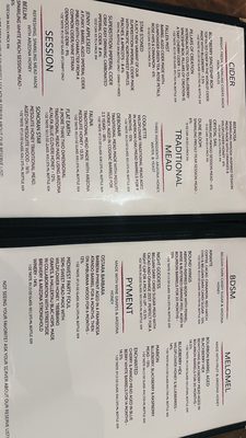 Menu photo 7 Superstition Meadery Prescott, AZ