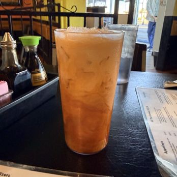 Thai Delight - Thai Ice Tea - Came with a free refill - Thai Near Me - Mesilla, New Mexico