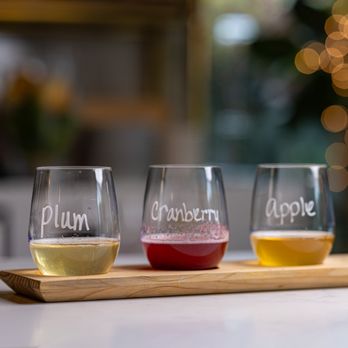 Crush'd Wine Bar Kitchen - Seasonal Sips bubbles flight - New American Near Me - Danville, California Crush'd Wine Bar Kitchen - Seasonal Sips bubbles flight - New American Near Me - Danville, California