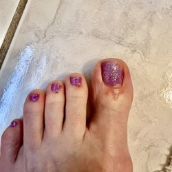 Aroma Nails & Spa - The service my friend received at this salon was despicable. Her cuticles are cut from nail file and now the big toe looks to be infected.