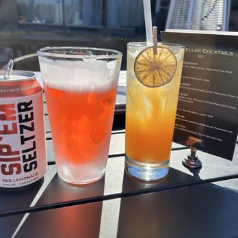 The Cellar at Firestone - Peach cocktail - Bars Near Me - Newnan, Georgia