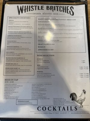 Menu photo 6 Whistle Britches - Plano Plano, TX Menu photo 6 Whistle Britches - Plano Plano, TX