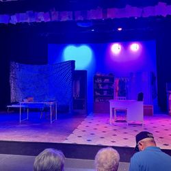 Circle Arts Theatre - The set for Dear Jack, Dear Louise