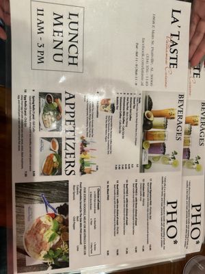 Menu photo 1 LáTaste Prattville, AL Menu photo 1 LáTaste Prattville, AL