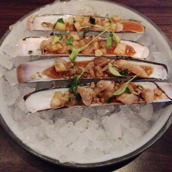 Little Donkey - $11 Razor clams with jicama. - Tapas/Small Plates Near Me - Cambridge, Massachusetts Little Donkey - $11 Razor clams with jicama. - Tapas/Small Plates Near Me - Cambridge, Massachusetts