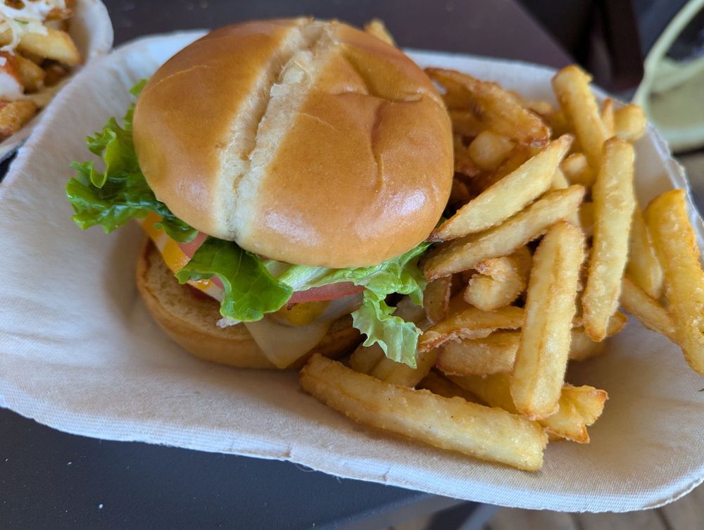 Double Deckker Burger Bus Logo