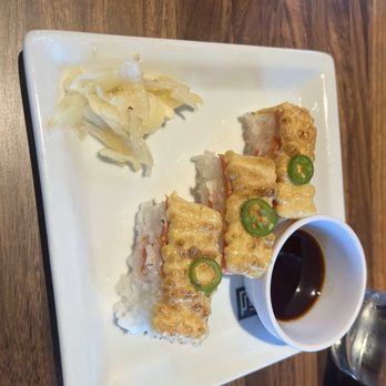 JINYA Ramen Bar - Colorado Springs - Aburi Oshi-Sushi Salmon* - Ramen Near Me - Colorado Springs, Colorado JINYA Ramen Bar - Colorado Springs - Aburi Oshi-Sushi Salmon* - Ramen Near Me - Colorado Springs, Colorado
