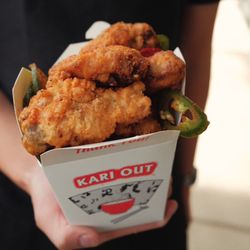 Hong Kong Fast Food - Our spicy fried chicken wings are a crowd pleaser!