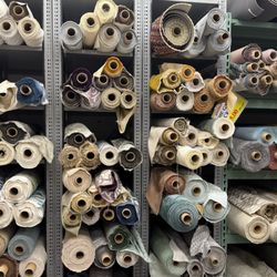 G Street Fabrics - Rolls and rolls of high quality fabrics.