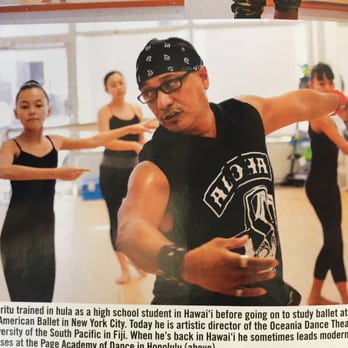 Page Academy of Dance - Featured in the Hana Hou magazine dancing with Mr. Peter! - Dance Schools Near Me - Honolulu, Hawaii
