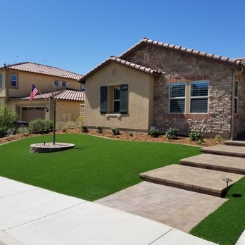 Aloha Landscape - the front yard of a home - Landscaping Near Me - Hemet, California Aloha Landscape - the front yard of a home - Landscaping Near Me - Hemet, California