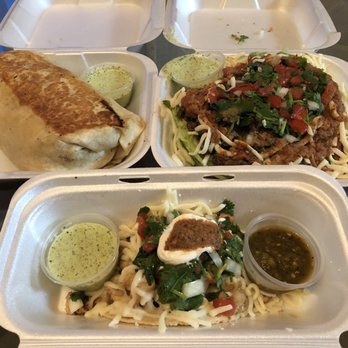 Jalisco Taco Shop - Burrito, chicken taco and beef taco salad. - Food Trucks Near Me - Homestead, Florida Jalisco Taco Shop - Burrito, chicken taco and beef taco salad. - Food Trucks Near Me - Homestead, Florida