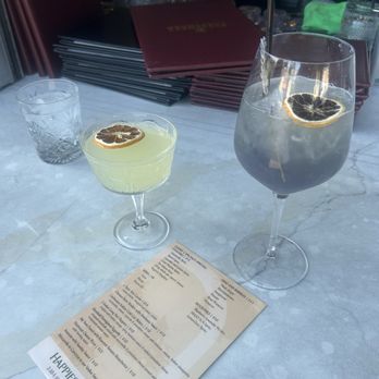 Carbonara - Lemon cello spritz - Italian Near Me - Arlington, Virginia