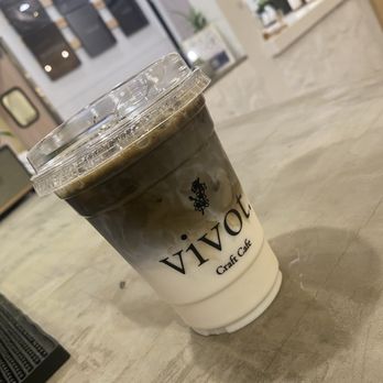 Vivot Craft Cafe - HOJICHA latte - Bubble Tea Near Me - Fullerton, California