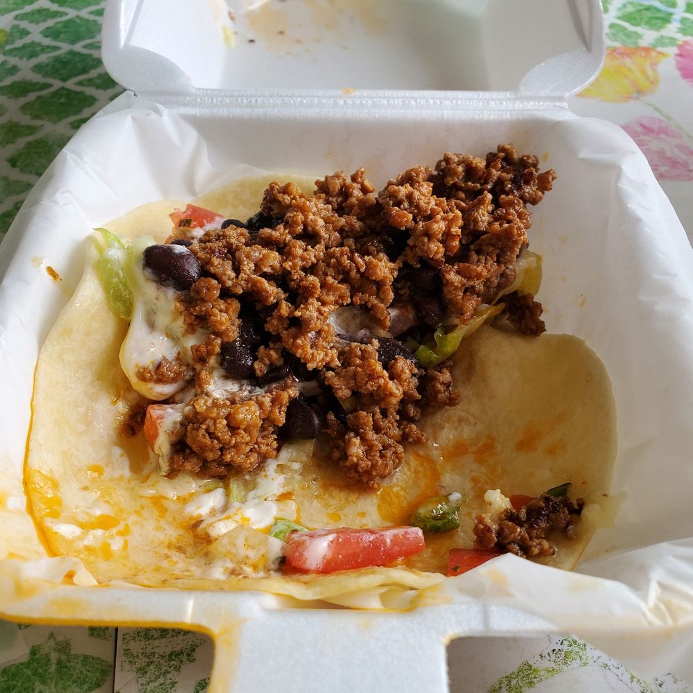 Grillies - Beef Taco (good amount of filling) - Mexican Near Me - Markham, Ontario Grillies - Beef Taco (good amount of filling) - Mexican Near Me - Markham, Ontario